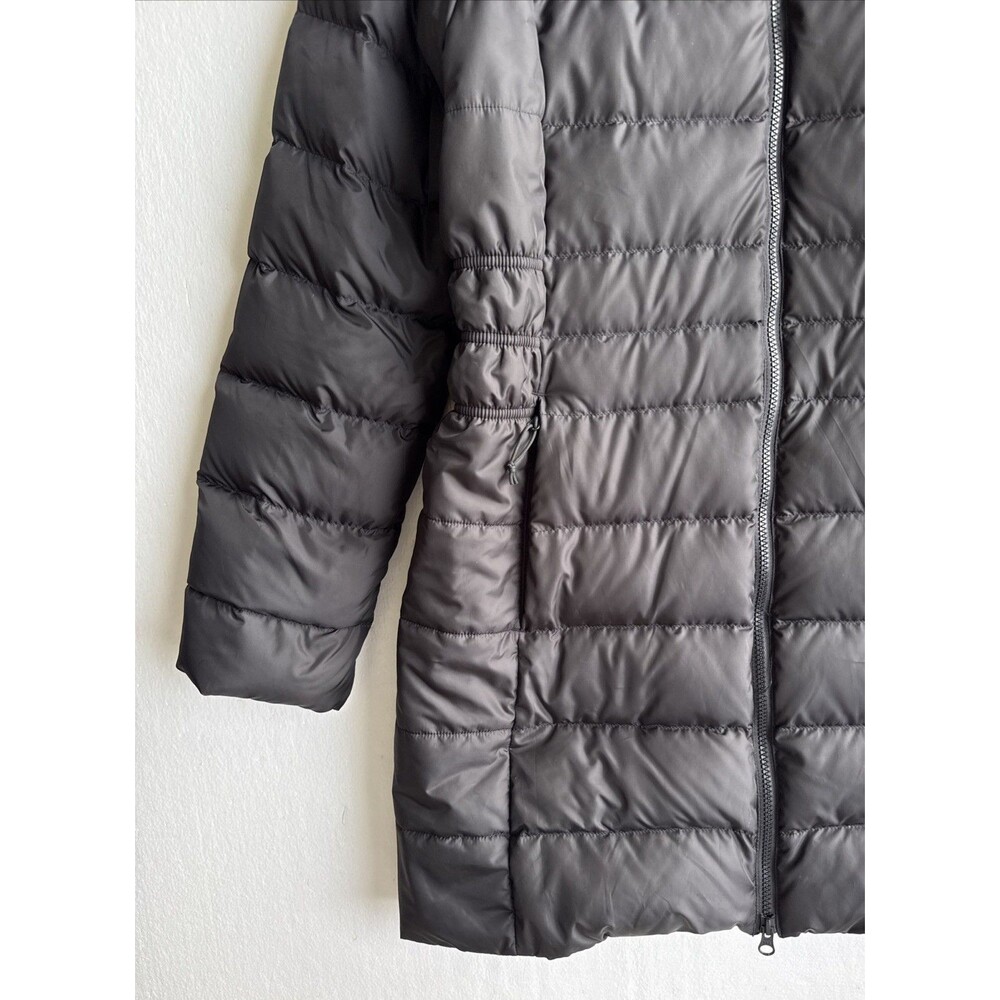 The North Face Gotham Parka II Womens Large 550 Down Jacket Black Hooded $289 - Picture 5 of 11